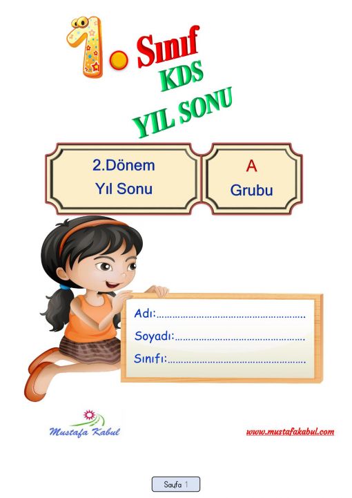  1.Sınıf Deneme Sınavı